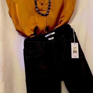Sam Edelman Black Jeans The Kitten Size 28 NWT